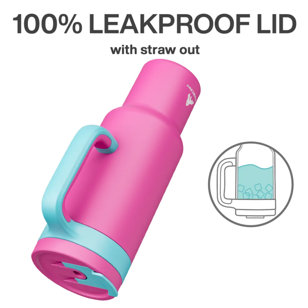 Tumbler with 2-in-1 Metal Straw Lid 1500 ml
