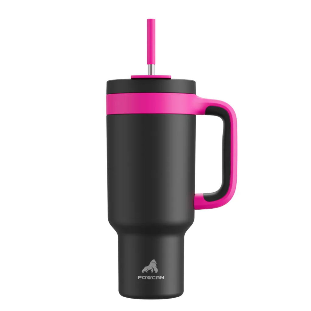 Tumbler with 2-in-1 Metal Straw Lid 1200 ml