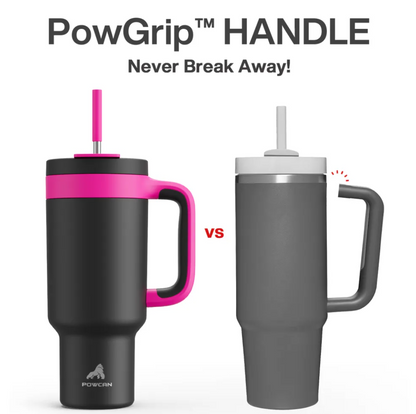 Tumbler with 2-in-1 Metal Straw Lid 1200 ml