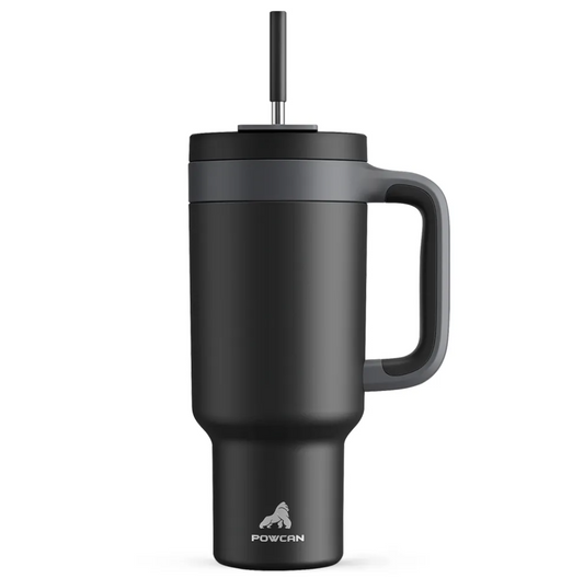 Tumbler with 2-in-1 Metal Straw Lid 1200 ml