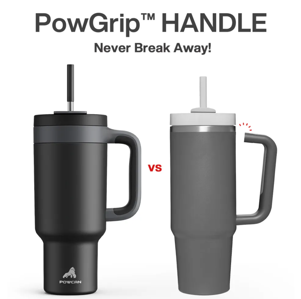 Tumbler with 2-in-1 Metal Straw Lid 1500 ml